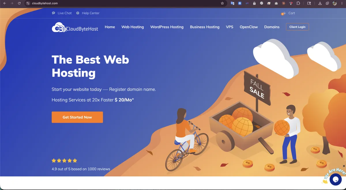 CloudByteHost screenshot