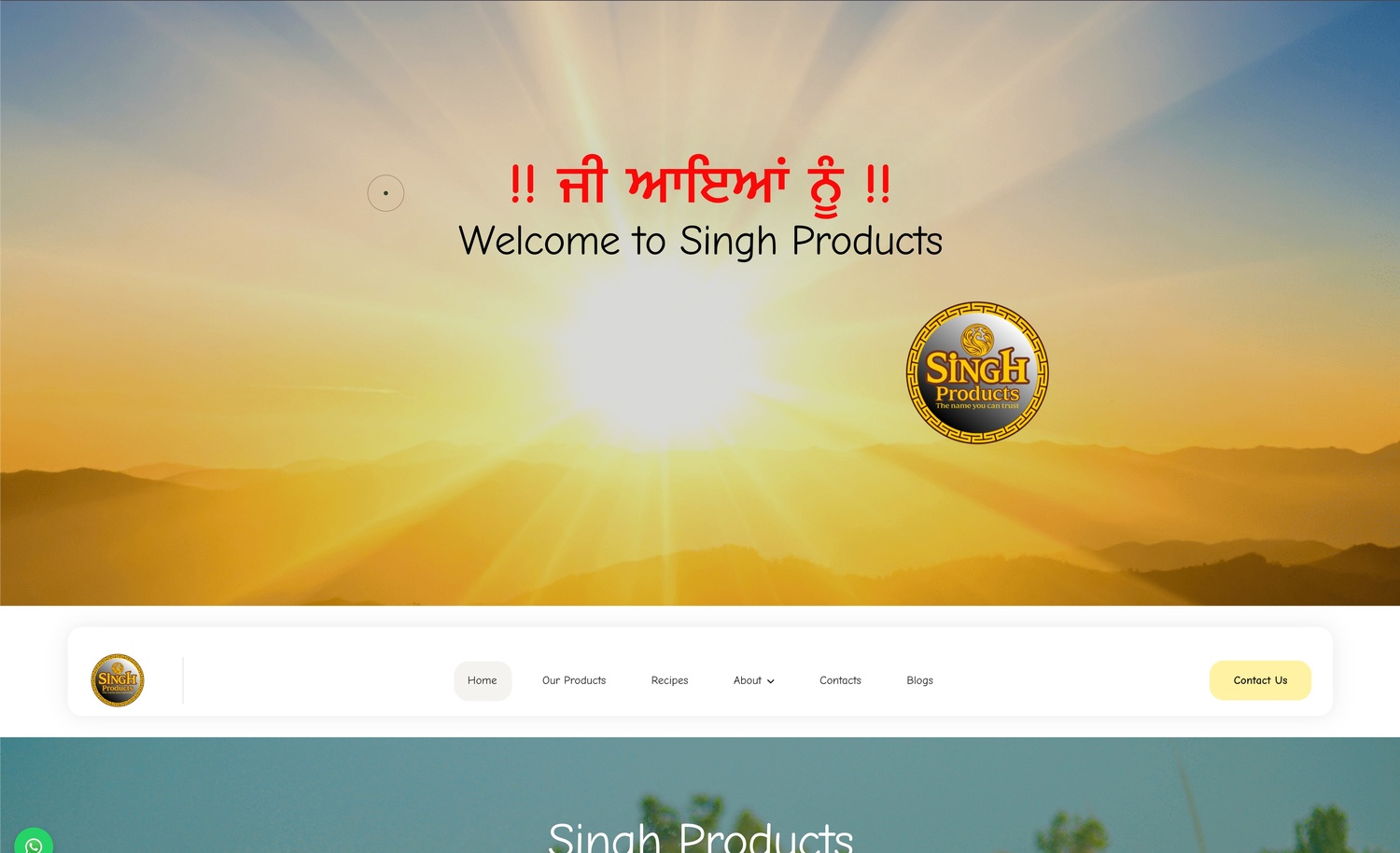 Asian Organic Foods eCommerce Store screenshot