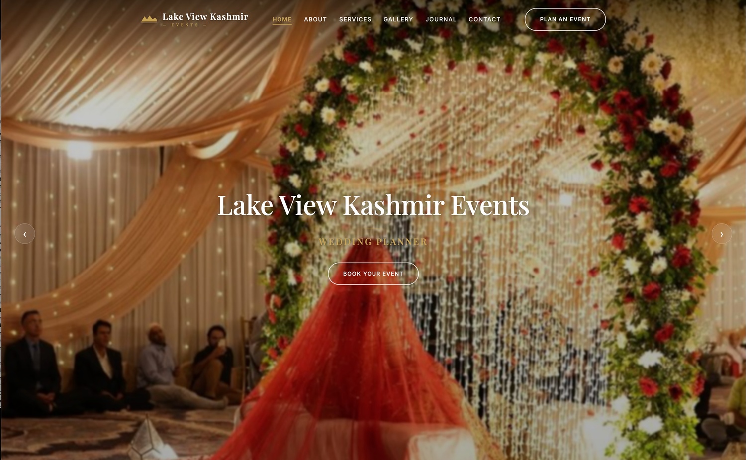 Event Planning & Wedding Management Platform screenshot